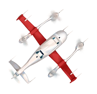 Zip flying in the clouds